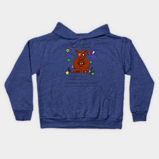 The Mighty Guys With Little Hands - Eye Voodoo Kids Hoodie